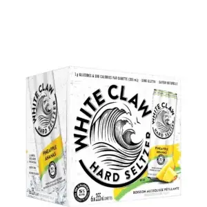 White Claw Pineapple 6 Pack Cans