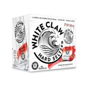 White Claw Strawberry 6 Pack Cans