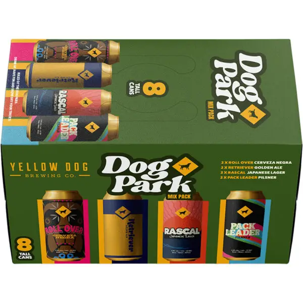 Yellow Dog Brewing Dog Park Mix 8 Pack Cans