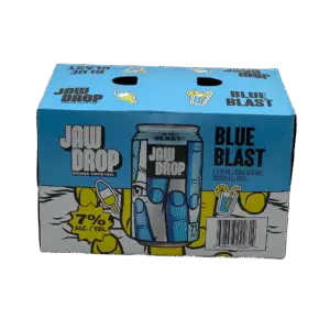Jaw Drop Blue Blast 6 Pack Cans