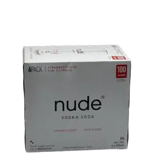 Nude Vodka Soda Strawberry Kiwi 6 Pack Cans